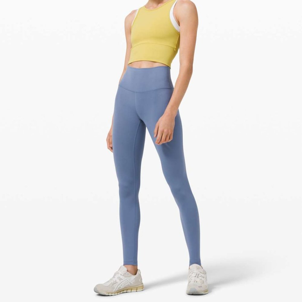 Lululemon Wunder Train High-Rise Tight 28" Size 6 NWT Water Drop